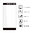 Mocolo Full Coverage Tempered Glass Screen Protector for Nokia 6.1 (2018) - Black